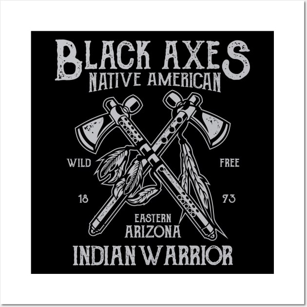 Black Axes Wall Art by DesignedByFreaks